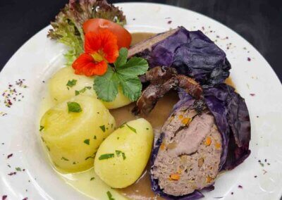 Rotkohlroulade zu unseren Schlemmerwochen 2024